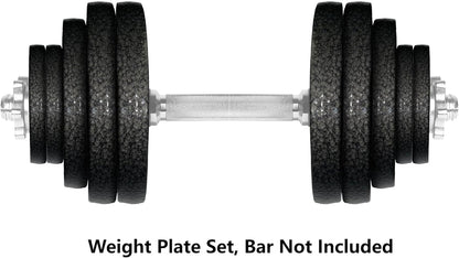 1" Standard Dumbbells Weight Plate Set for 1-Inch Dumbells Bar